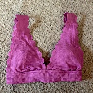 American Eagle new with tags pink bikini top